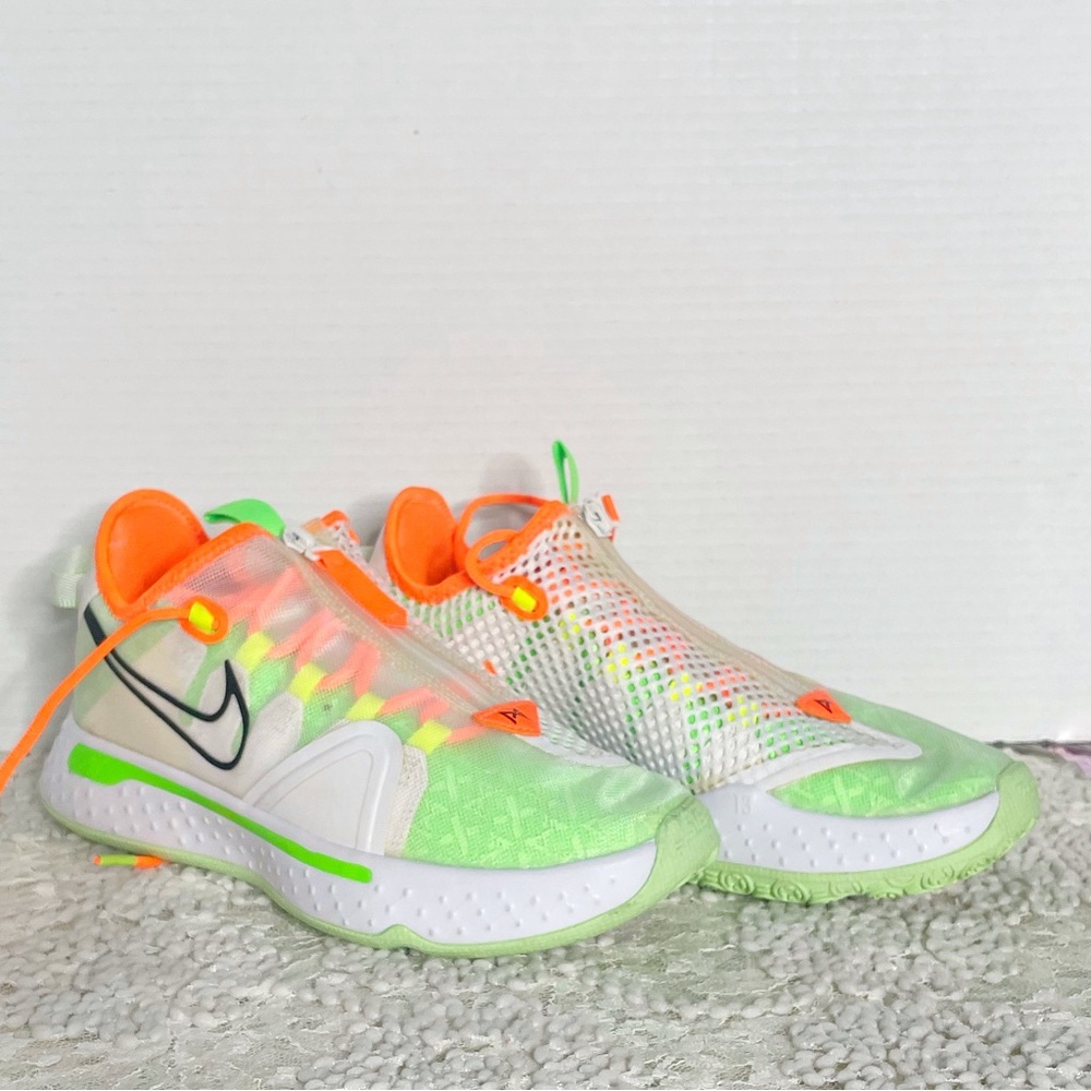 Nike PG 4 x Gatorade White GX 2020 Great Condition Size 7